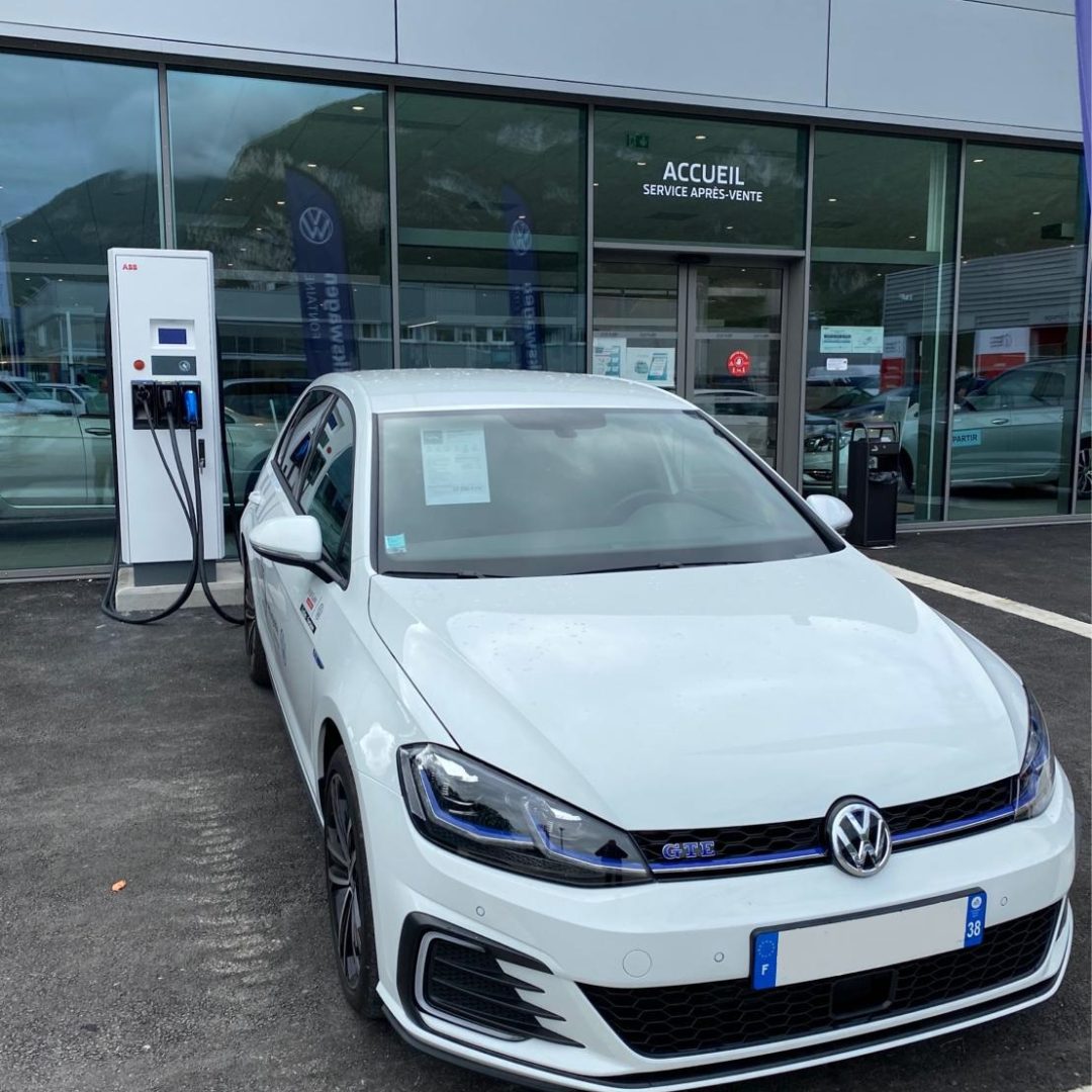 Installation d’une Borne IRVE 50kw pour Volkswagen Fontaine