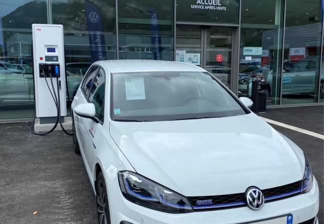 Installation d’une Borne IRVE 50kw pour Volkswagen Fontaine